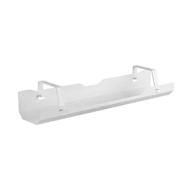 Brateck Under-desk Cable Management Tray - White