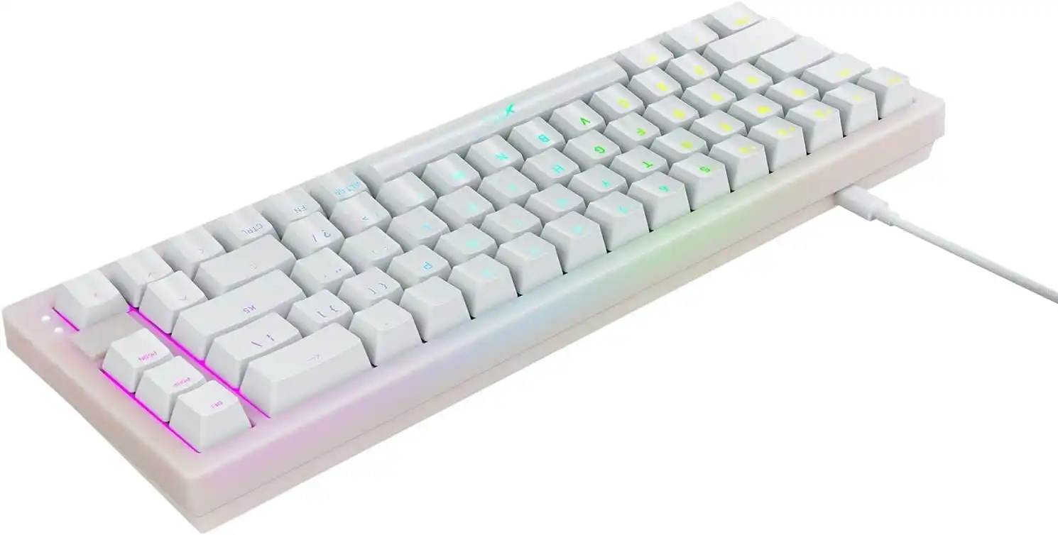 XTRFY K5 Compact Rgb Barebone Keyboard - Transparent White