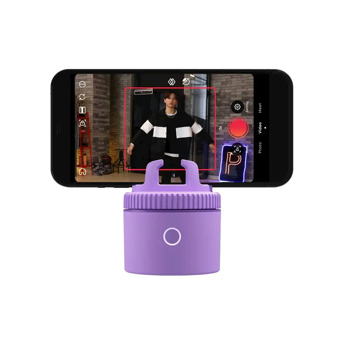Pivo Pod Lite Auto-tracking Mount For Smartphone - Purple