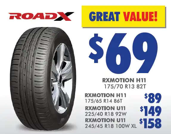TYRE - ROADX RXMOTION H11 175/65 R14 86T