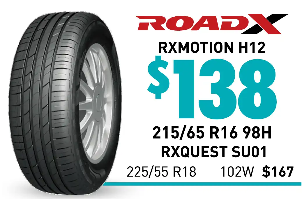 TYRE - ROADX RXMOTION H12 215/65 R16 98H