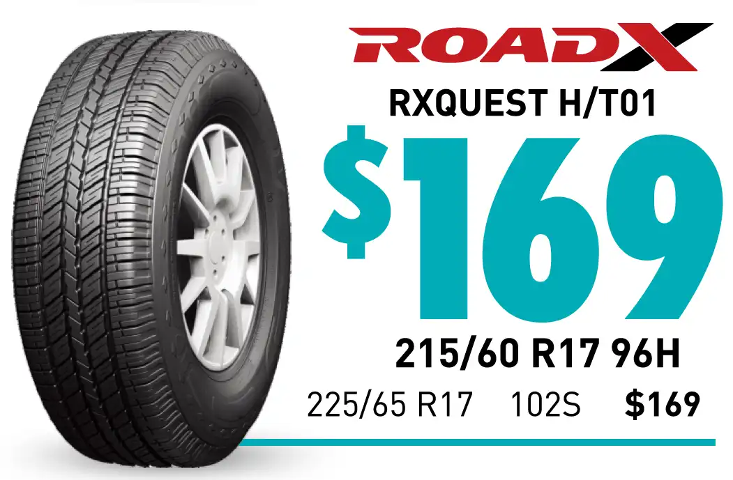 TYRE - ROADX RXQUEST H/T01 225/65 R17 102S