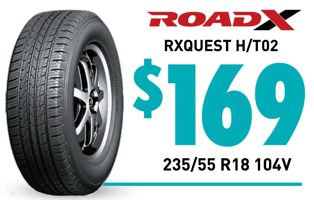 TYRE - ROADX RXQUEST H/T02 235/55 R18 104V