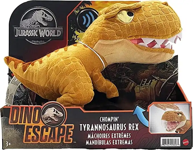 Jurassic World Dino Escape Chompin Tyrannosaurus Rex Plush