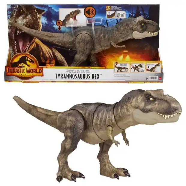 Jurassic World Thrash And Devour Tyrannosaurus Rex