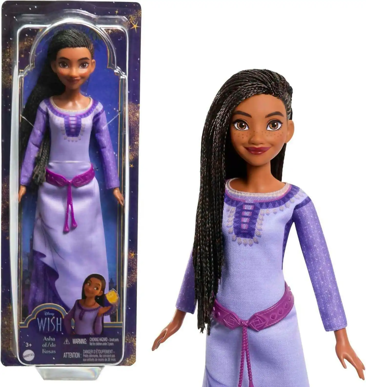 Disney Wish - Asha Of Rosas Posable Fashion Doll - Mattel