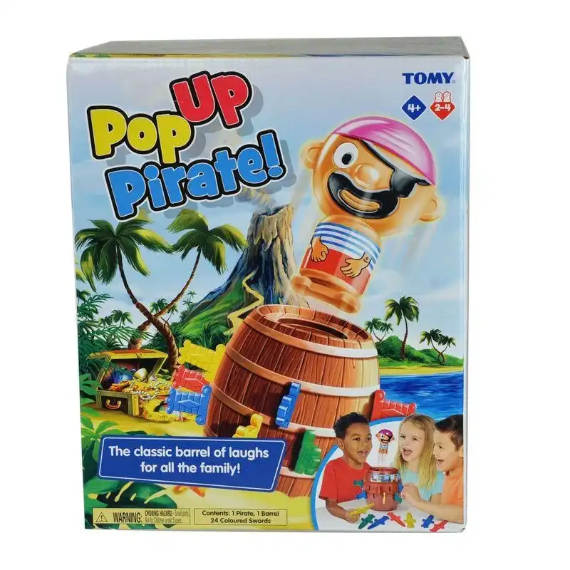 TOMY - Pop Up Pirate Game