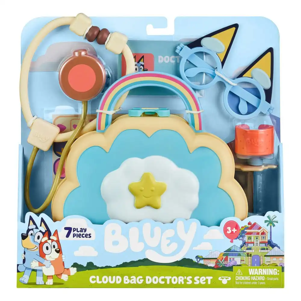 Bluey Cloud Bag Doctor Set