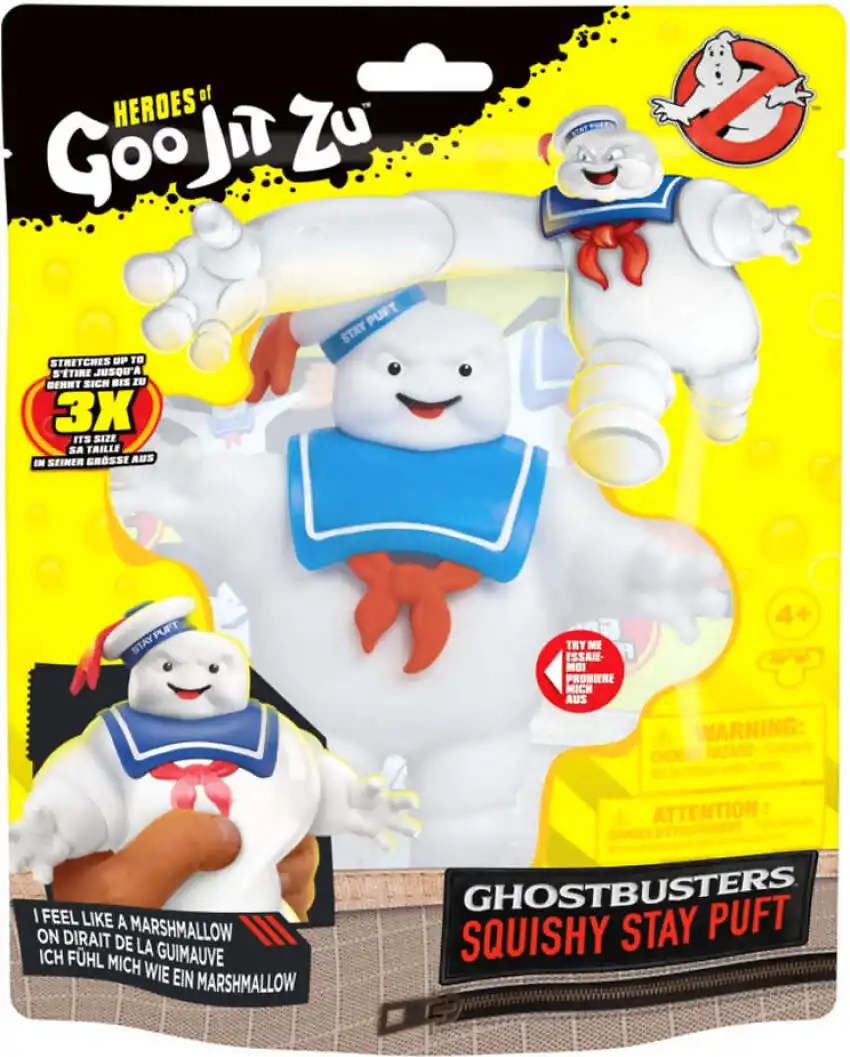 Heroes Of Goo Jit Zu - Ghostbusters Hero Pack Super Squishy Stay Puft