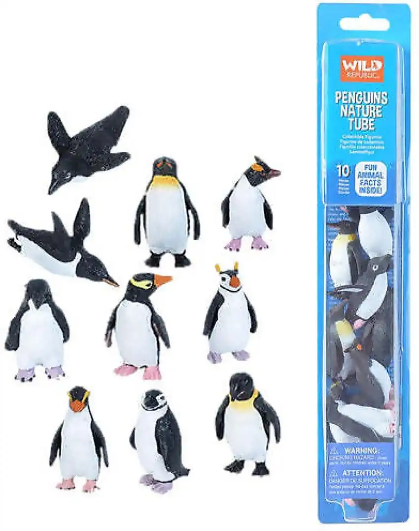 Wild Republic - Nature Tube Penguin Collection