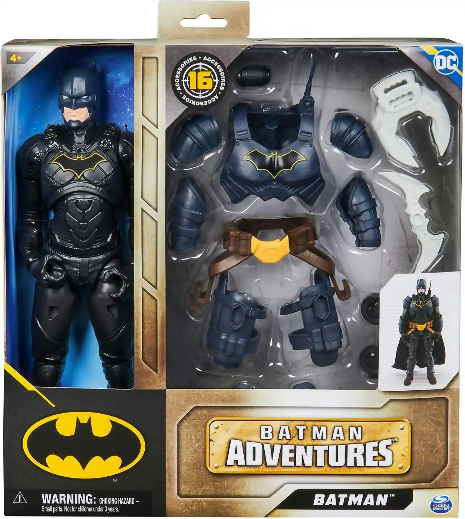 Dc Comics - 12'' Batman Adventures With 16 Armor Accessories