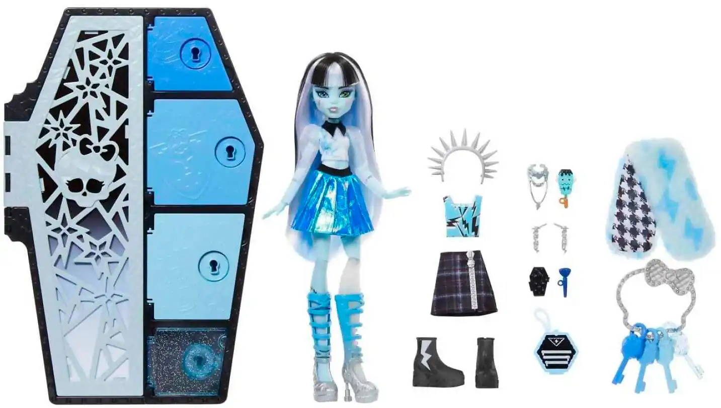 Monster High - Doll Frankie Stein Skulltimate Secrets: Fearidescent