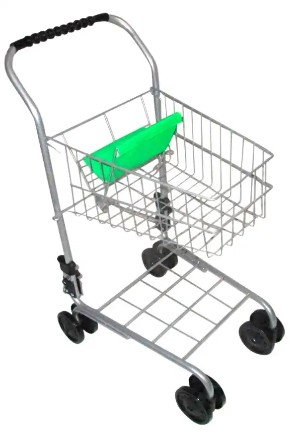 Playworld - Metal Shopping Trolley