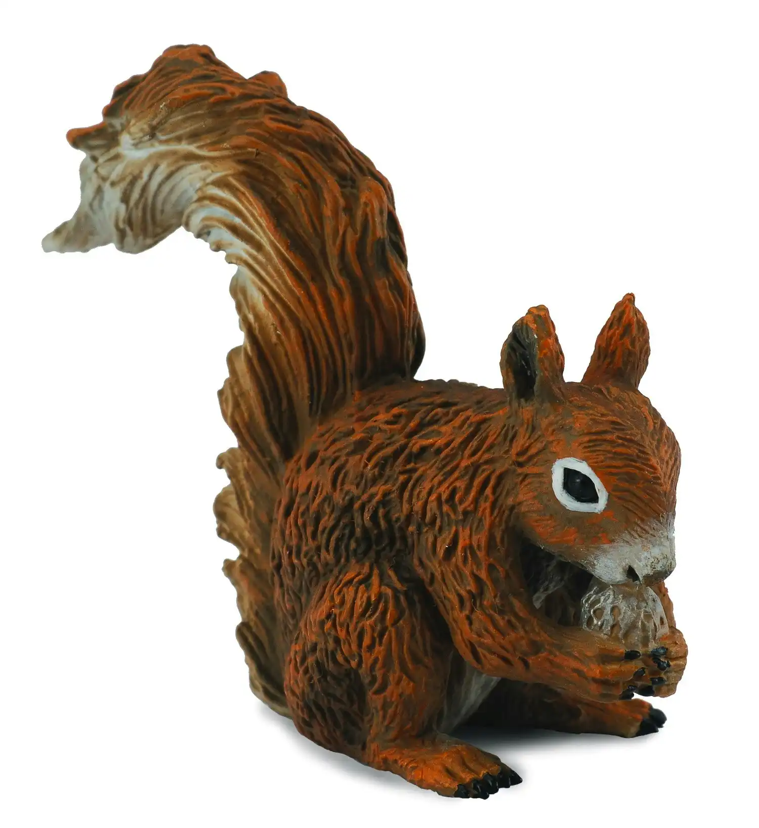 Collecta Red Squirrel Eating Animal Figurine