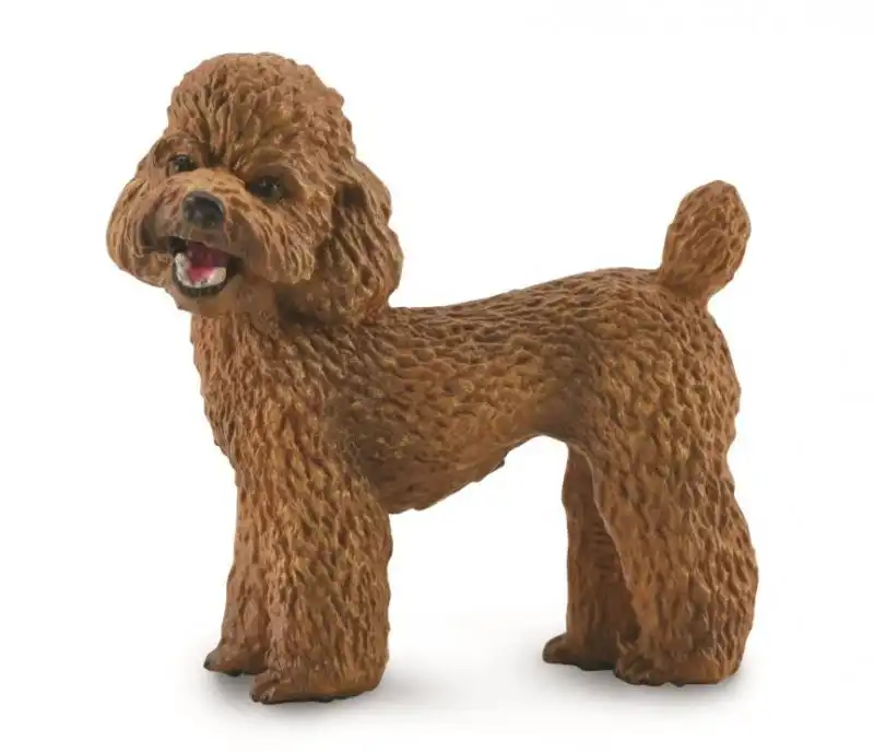 Collecta Poodle Dog Animal Figurine