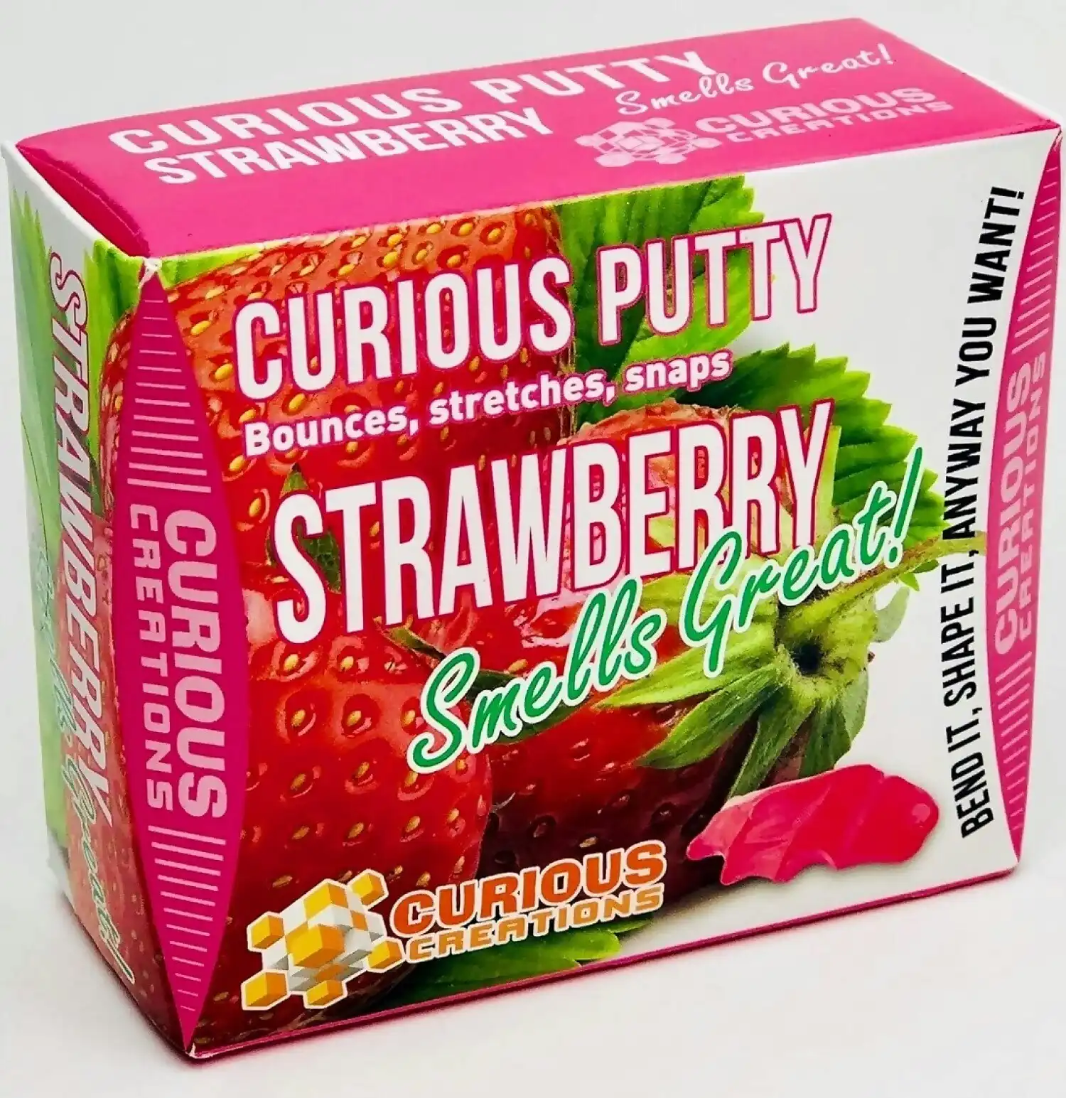 Strawberry Scented Putty - Curious Creations - Johnco