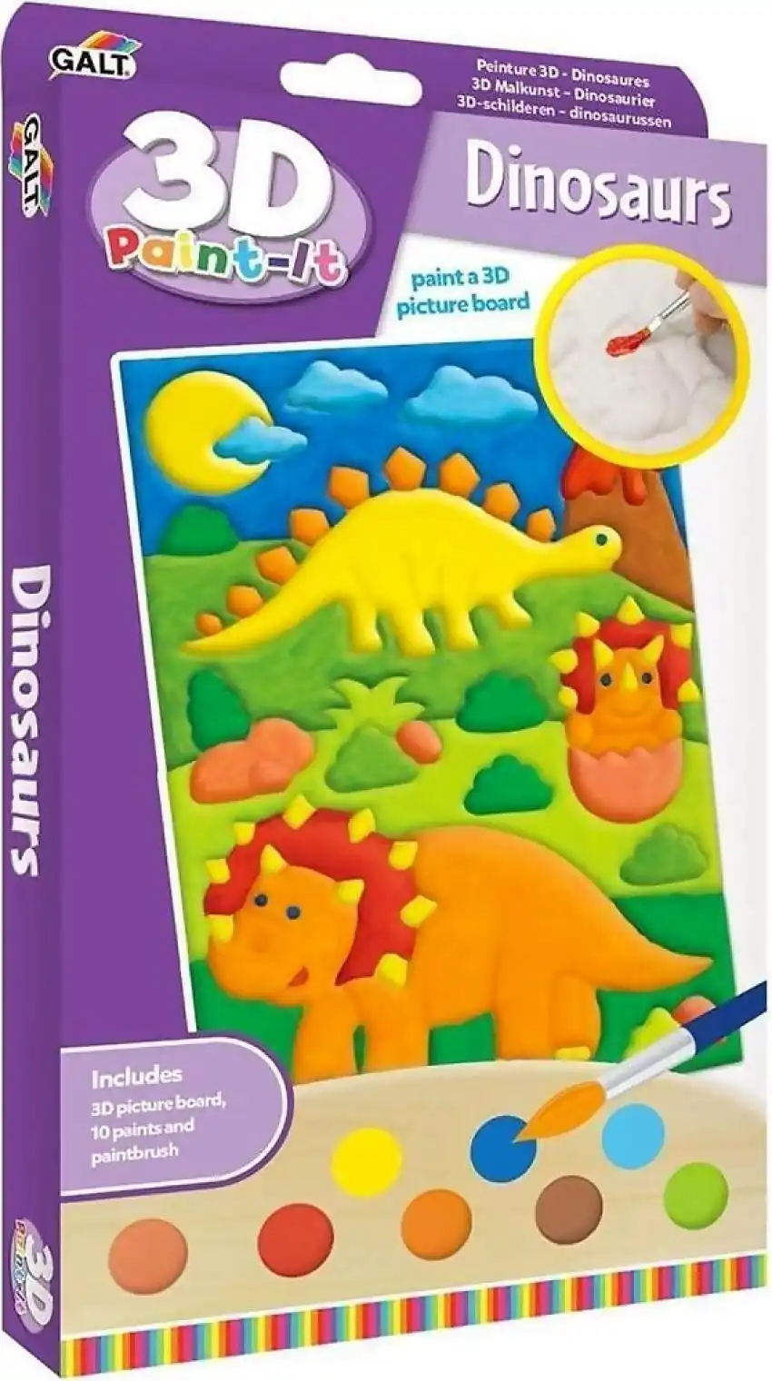 Galt - 3d Paint It - Dinosaurs