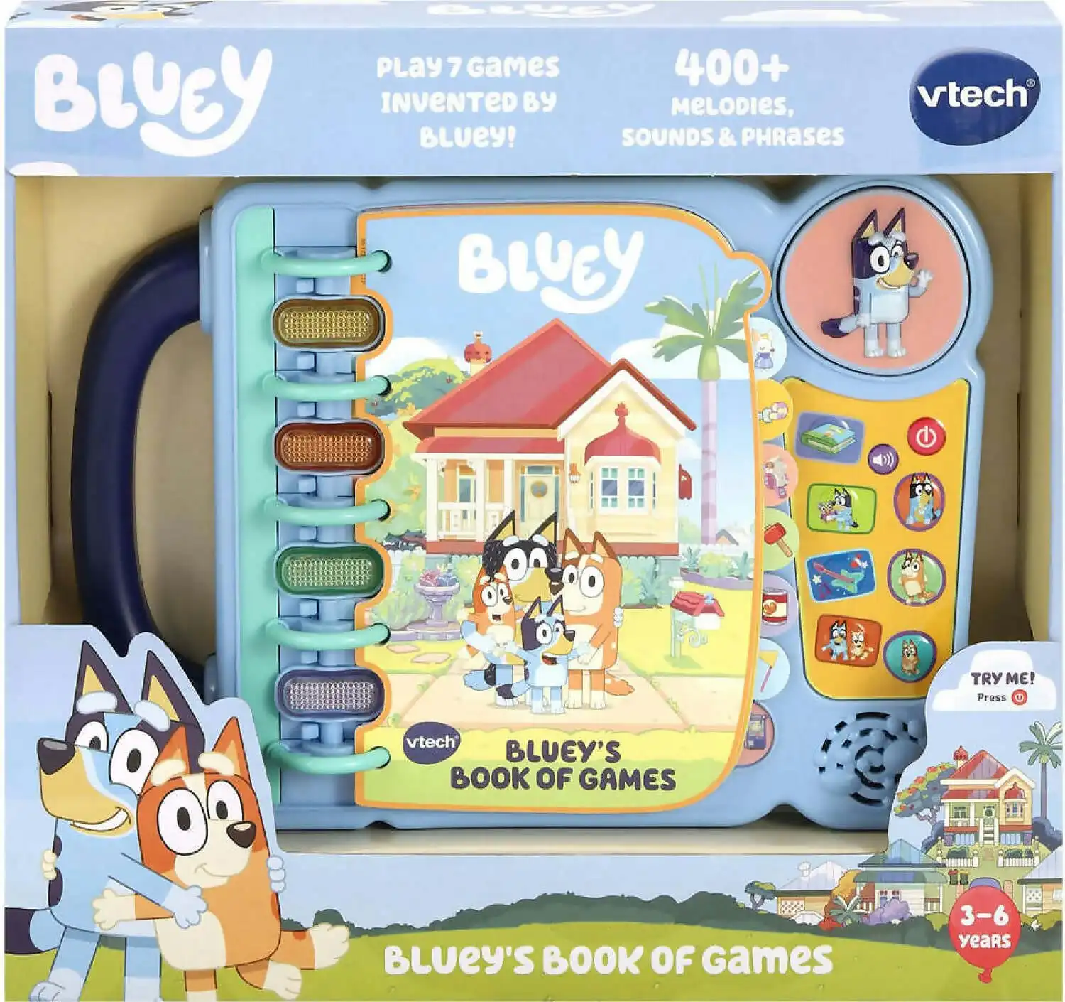 Vtech - Bluey's Book Of Games