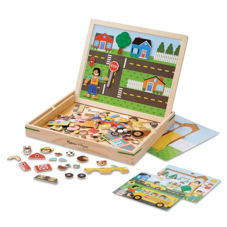 Melissa & Doug - Wooden Magnetic Matching Picture Game