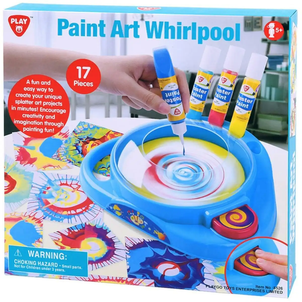 Paint Art Whirlpool Set   Playgo Toys Ent. Ltd
