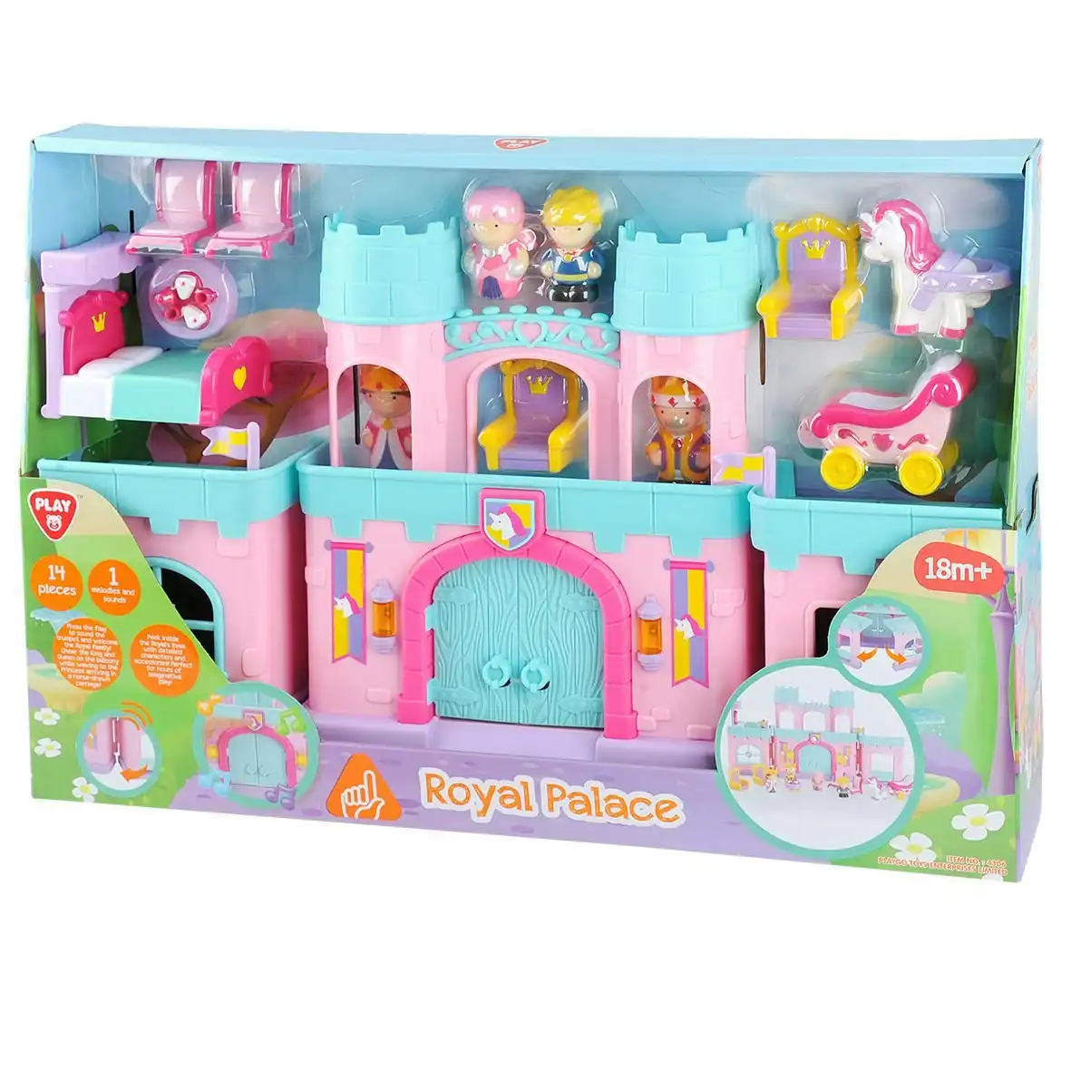 Battery Operated Royal Palace  Playgo Toys Ent. Ltd