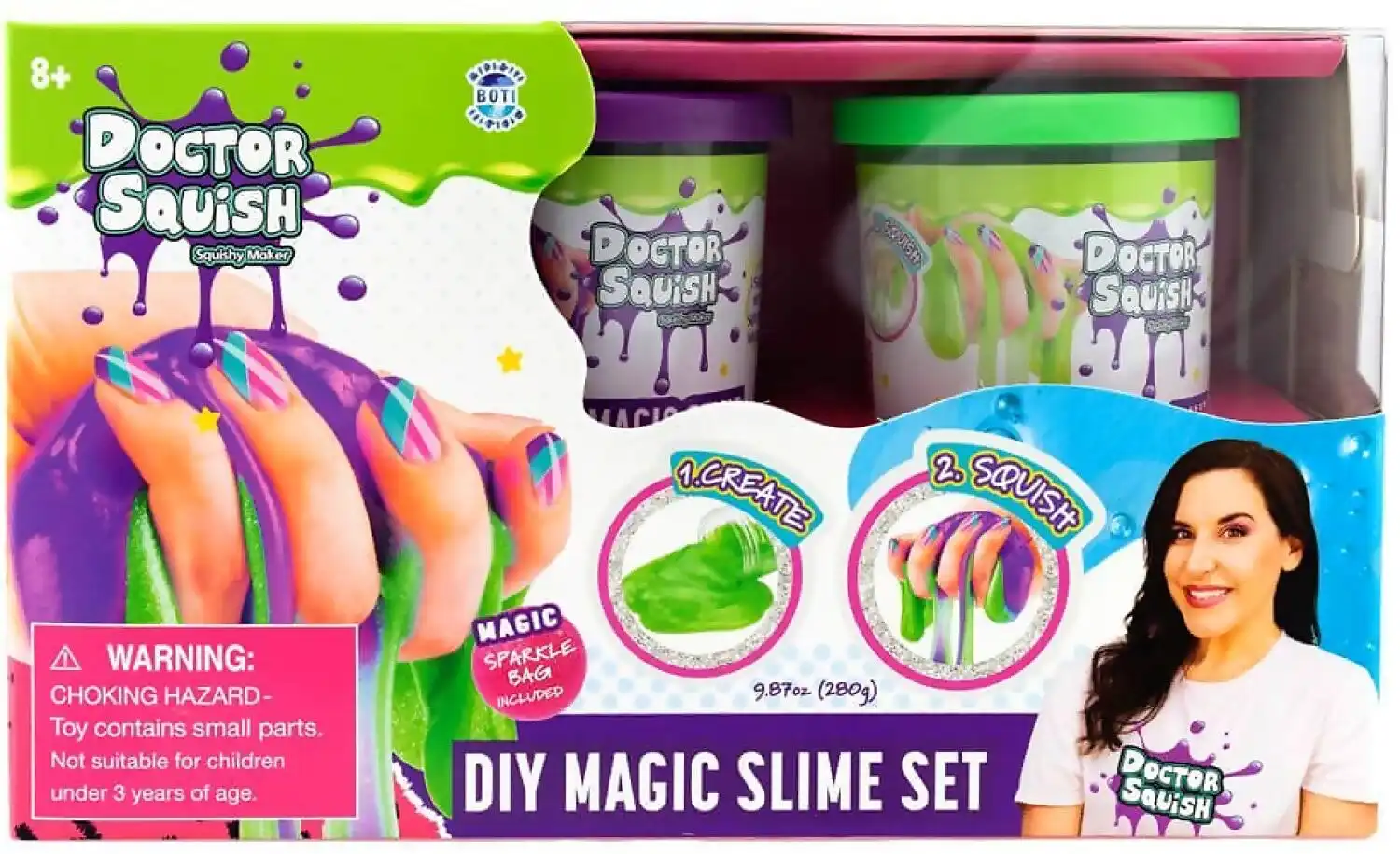 Doctor Squish Diy Magic Slime Set