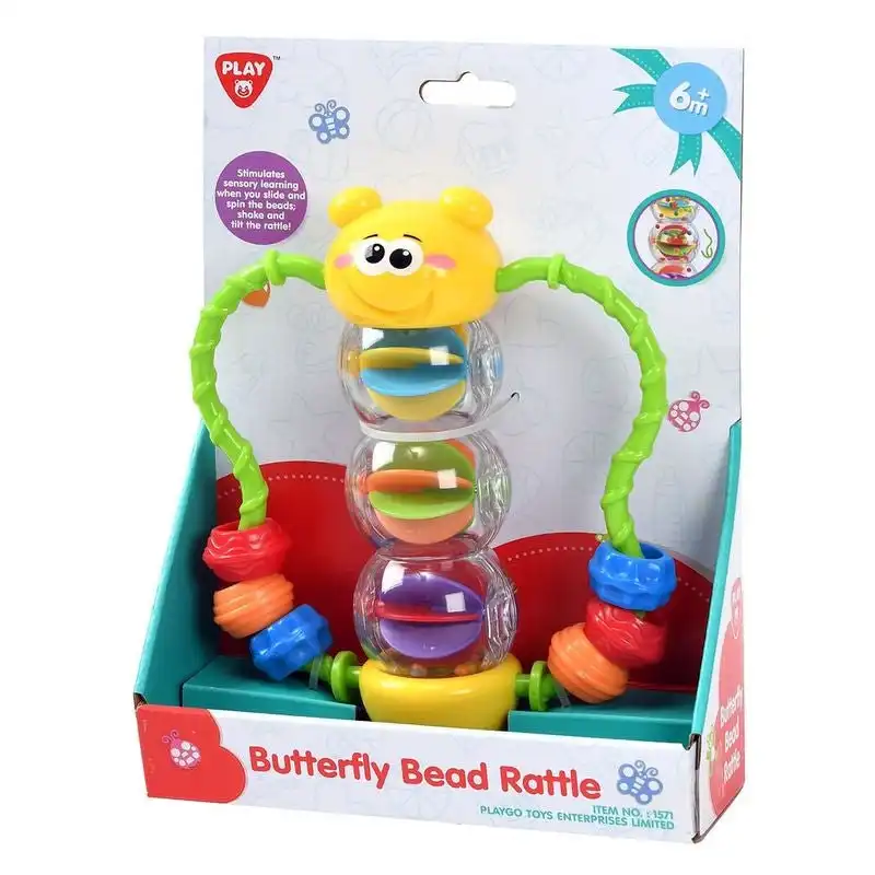 Playgo Toys Ent. Ltd. - Butterfly Bead Rattle