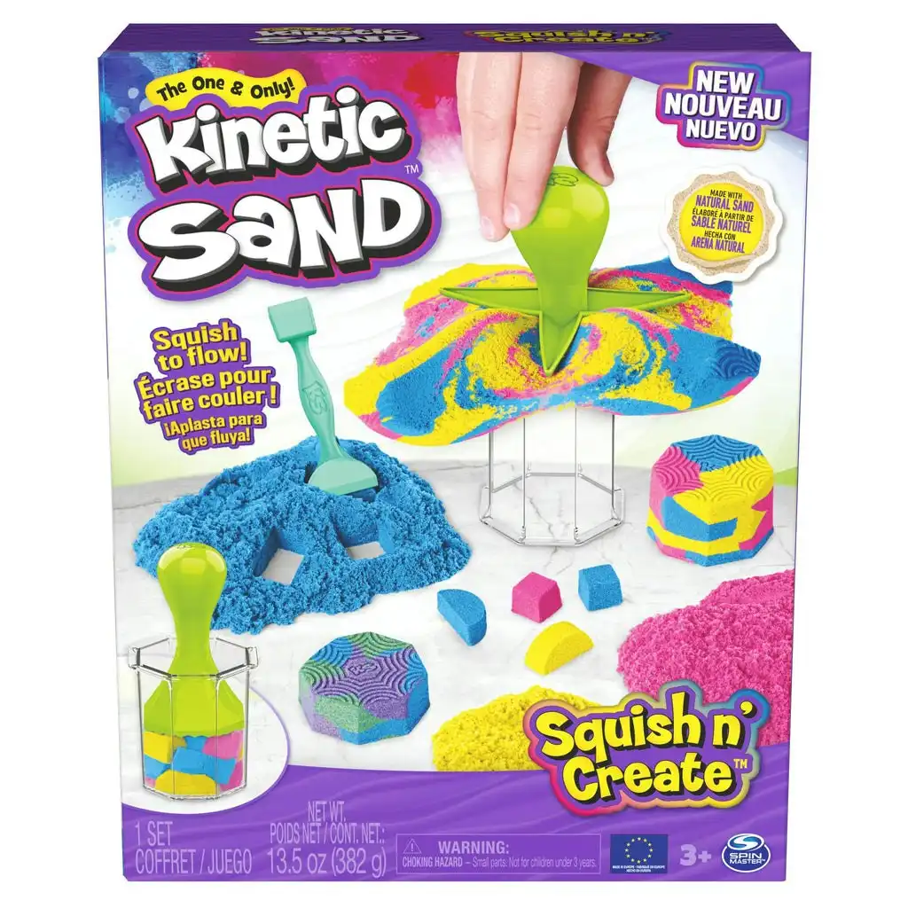Kinetic Sand Squish N 'create