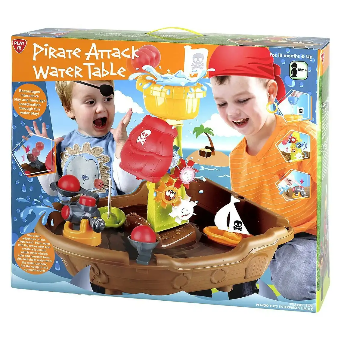Pirate Attack Water Table Playgo Toys Ent. Ltd