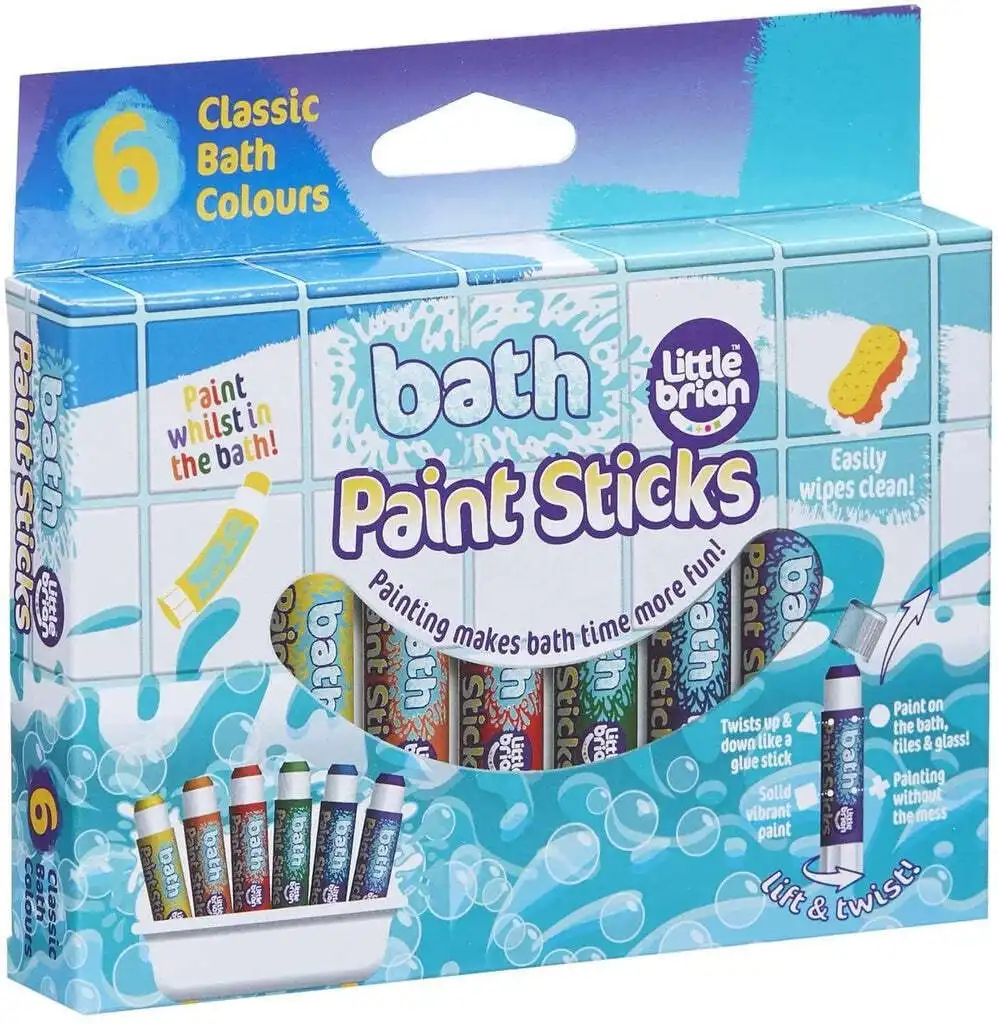 Little Brian - Paint Sticks 6 Pack