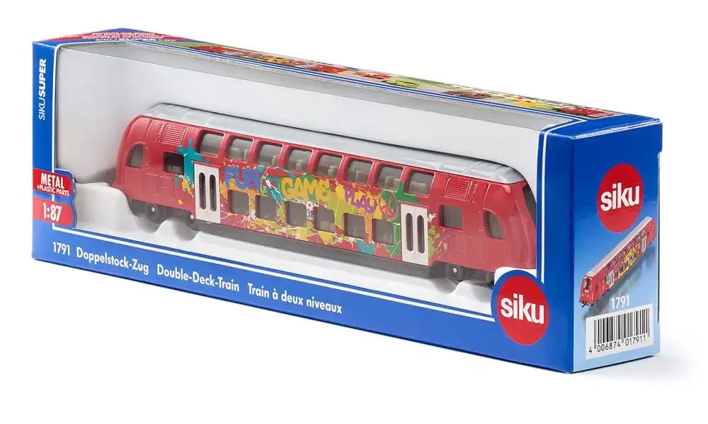 Siku - Double-deck Train Bus  Rail