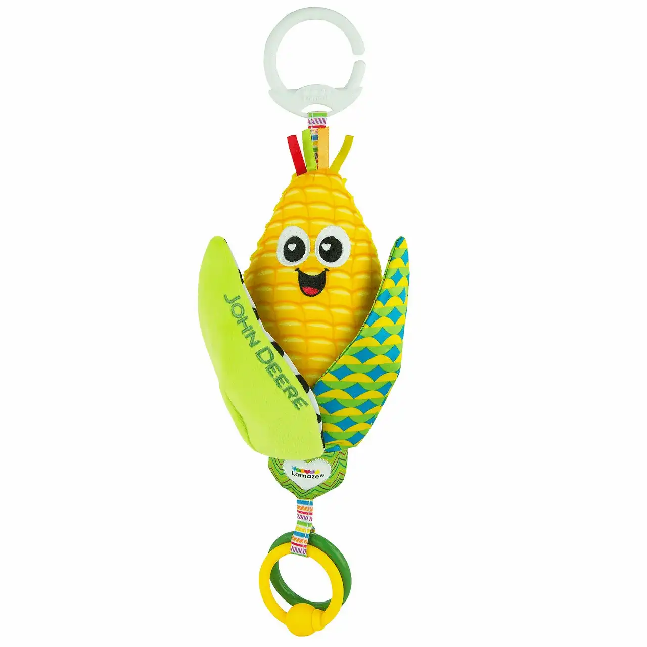 John Deere - Tomy Lamaze Clip & Go - Corn E. Cobb™ Baby Toy Tomy