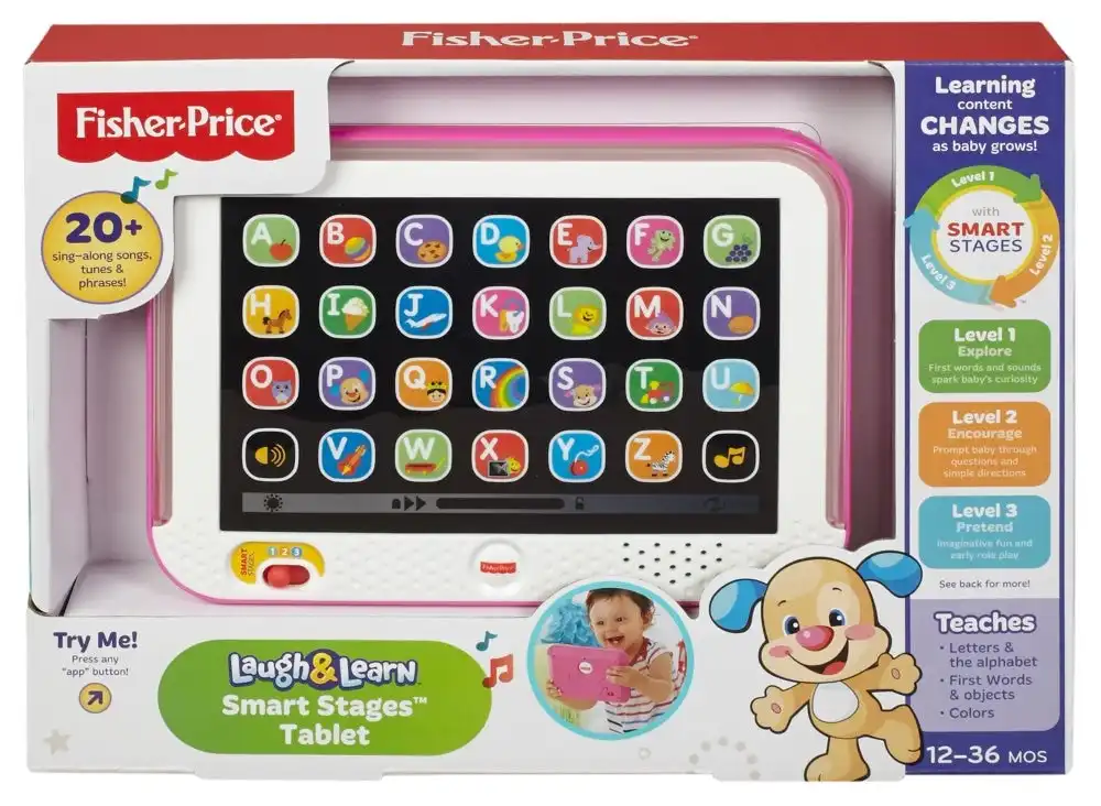 Fisher-Price - Laugh & Learn Smart Stages Tablet Pink