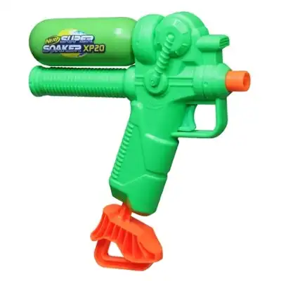 Nerf Super Soaker Xp20-ap Water Blaster Tank Made With Recycled Plastic Air-pressurized Continuous Water Blast  Hasbro