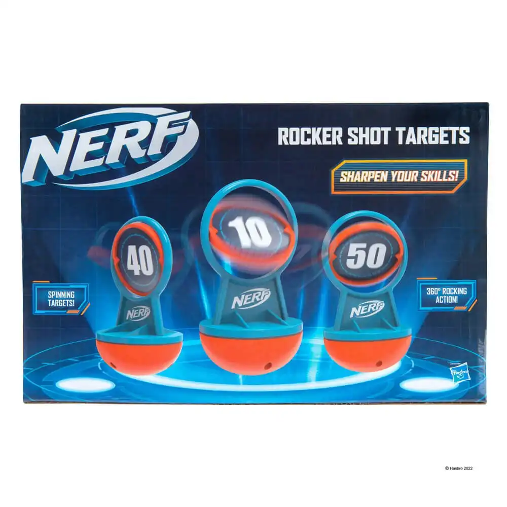Nerf Elite Target Rocker Shot Targets 3 X Pack