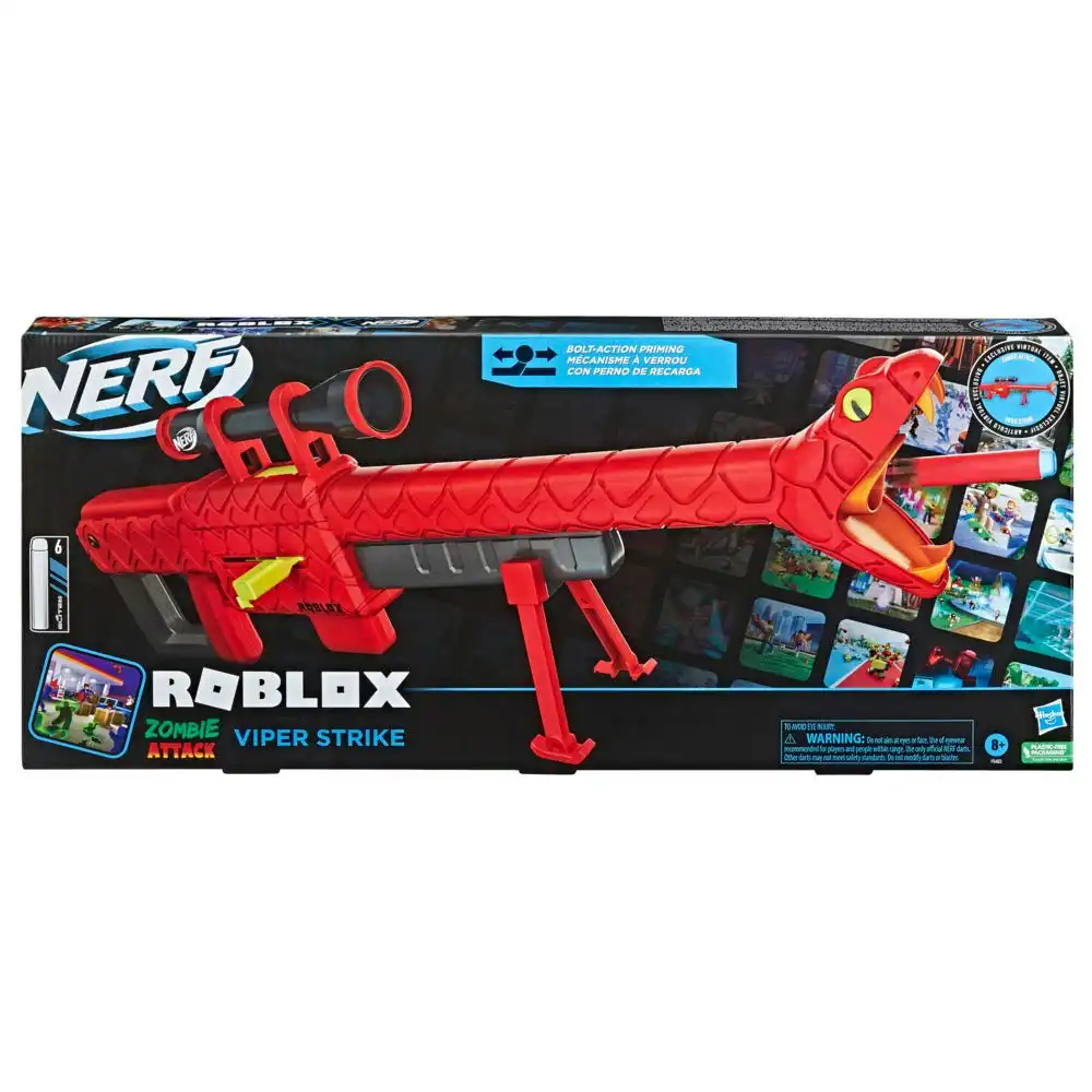 Nerf Roblox Zombie Attack Viper Strike Dart Blaster