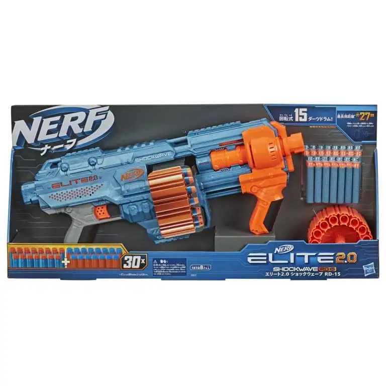 Nerf Elite 2.0 Shockwave Blaster Gun Rd-15
