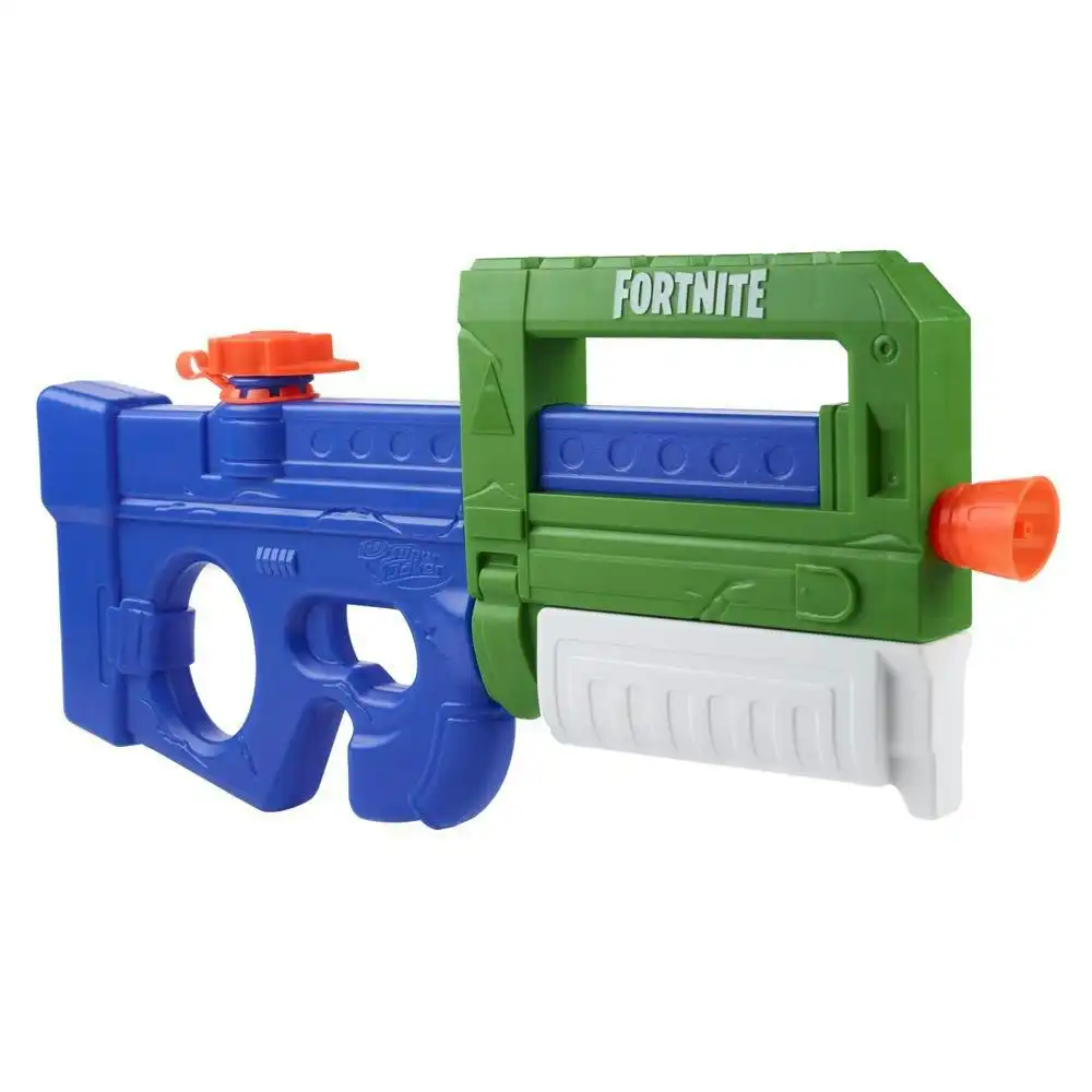Nerf Super Soaker Fortnite Compact Smg Water Blaster - Pump-action Water-drenching Fun - For Youth Teens Adults