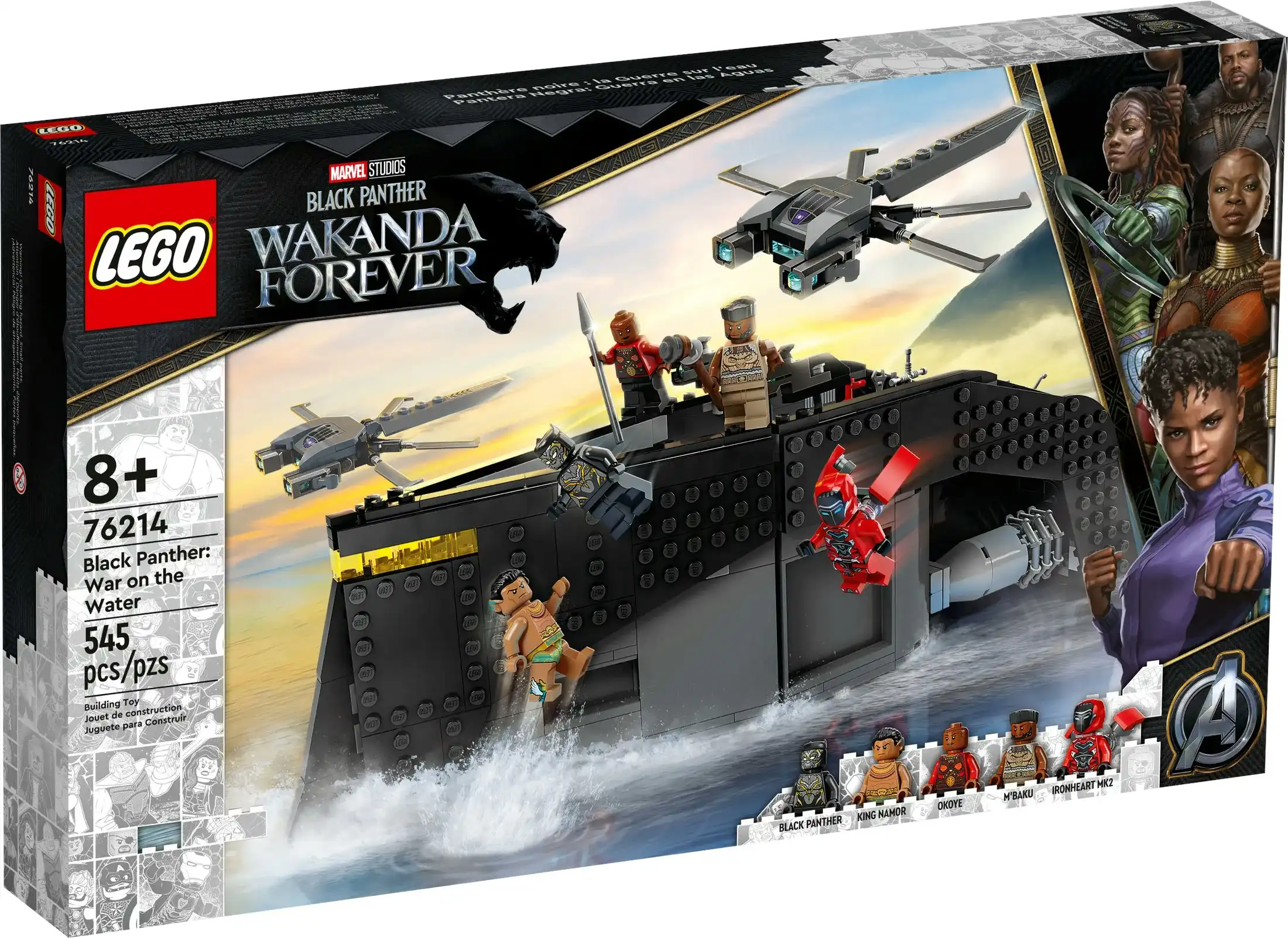 LEGO 76214 Black Panther: War on the Water - Marvel Super Heroes