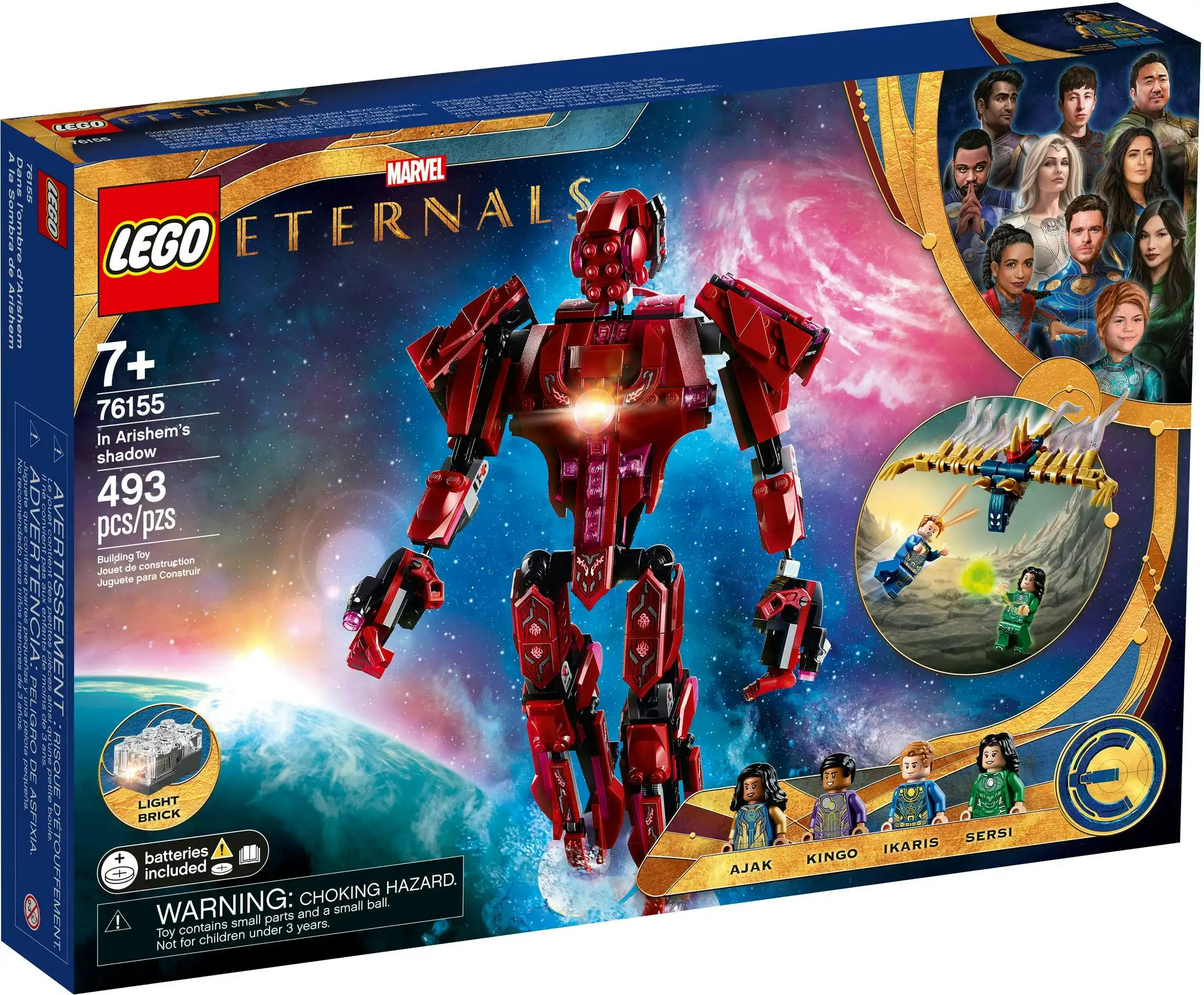 LEGO 76155 Marvel The Eternals In Arishem’s Shadow - Marvel Eternals Super Heroes