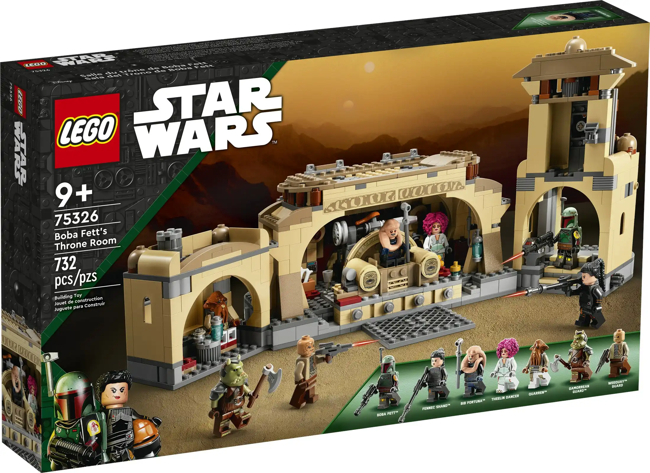 LEGO 75326 Boba Fett's Throne Room - Star Wars