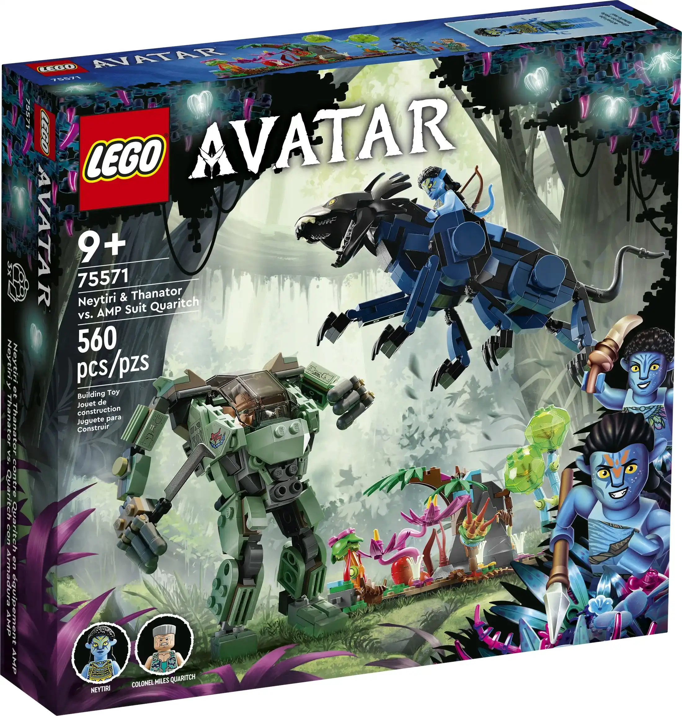 LEGO 75571 Neytiri & Thanator vs. AMP Suit Quaritch - Avatar