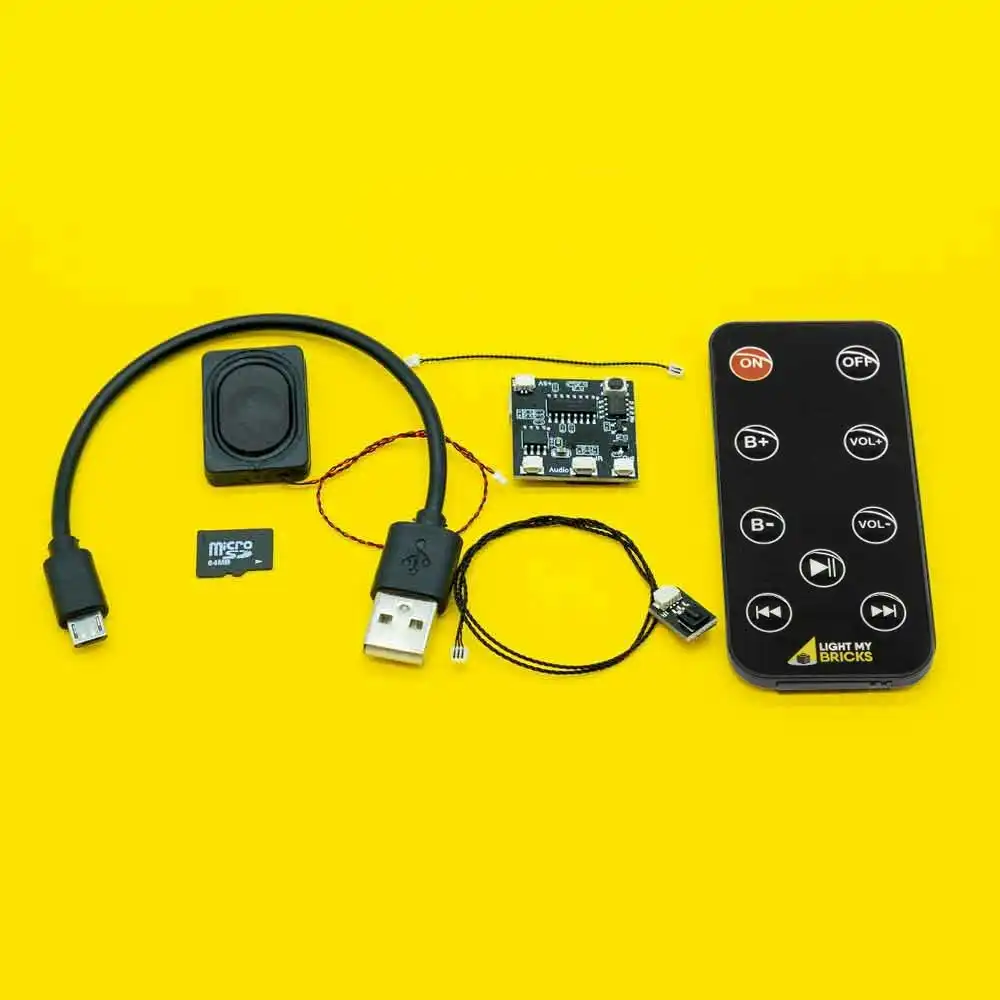 Light My Bricks - Light Kit Accessory Remote Control And Sound Kit