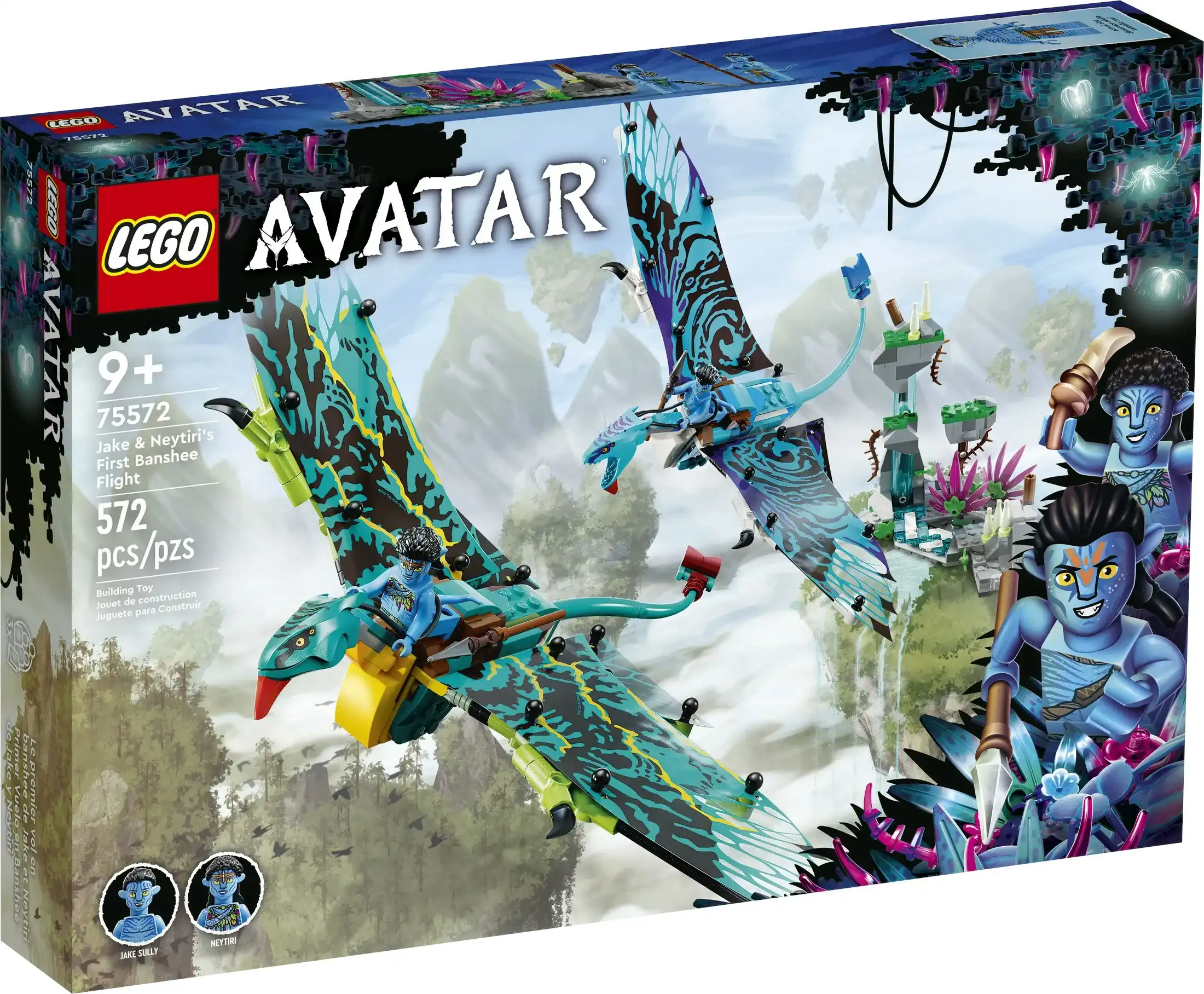 LEGO 75572 Jake and Neytiri’s First Banshee Flight - Avatar