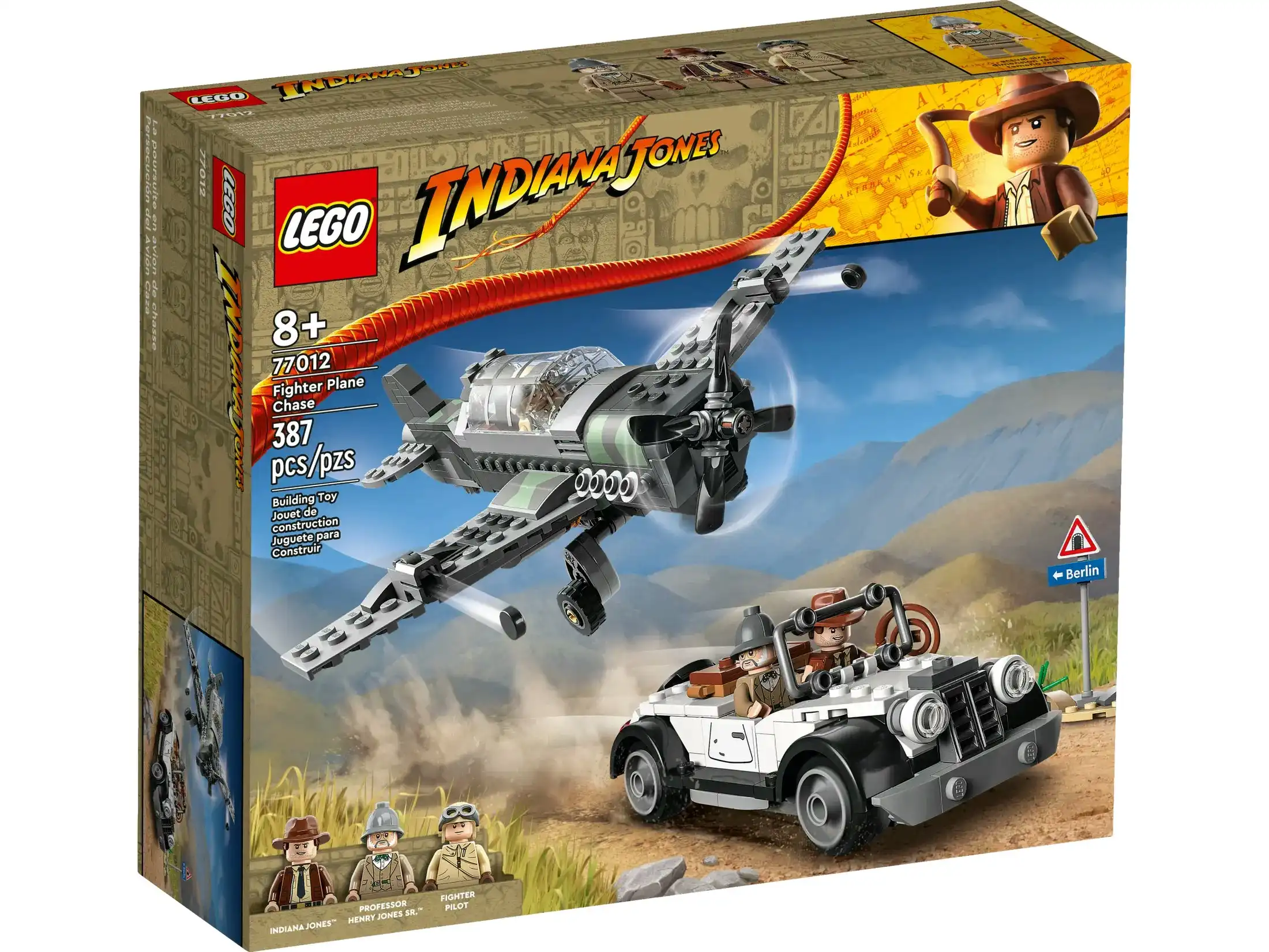 LEGO 77012 Fighter Plane Chase - Indiana Jones