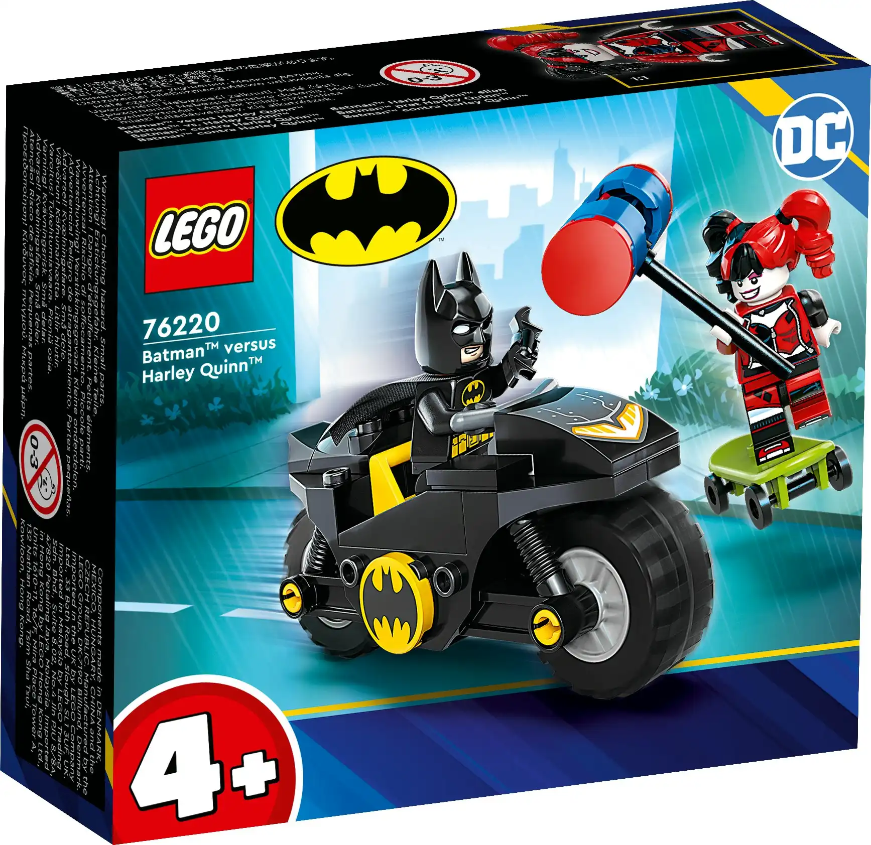 LEGO 76220 Batman versus Harley Quinn - Super Heroes 4+