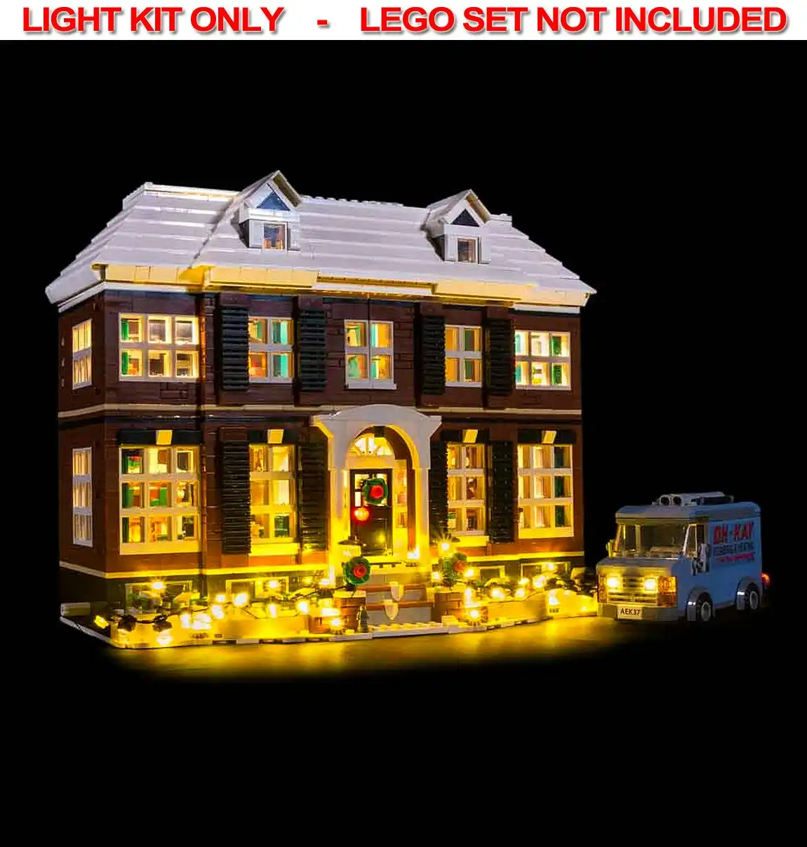 Light My Bricks - LIGHT KIT for LEGO Home Alone 21330
