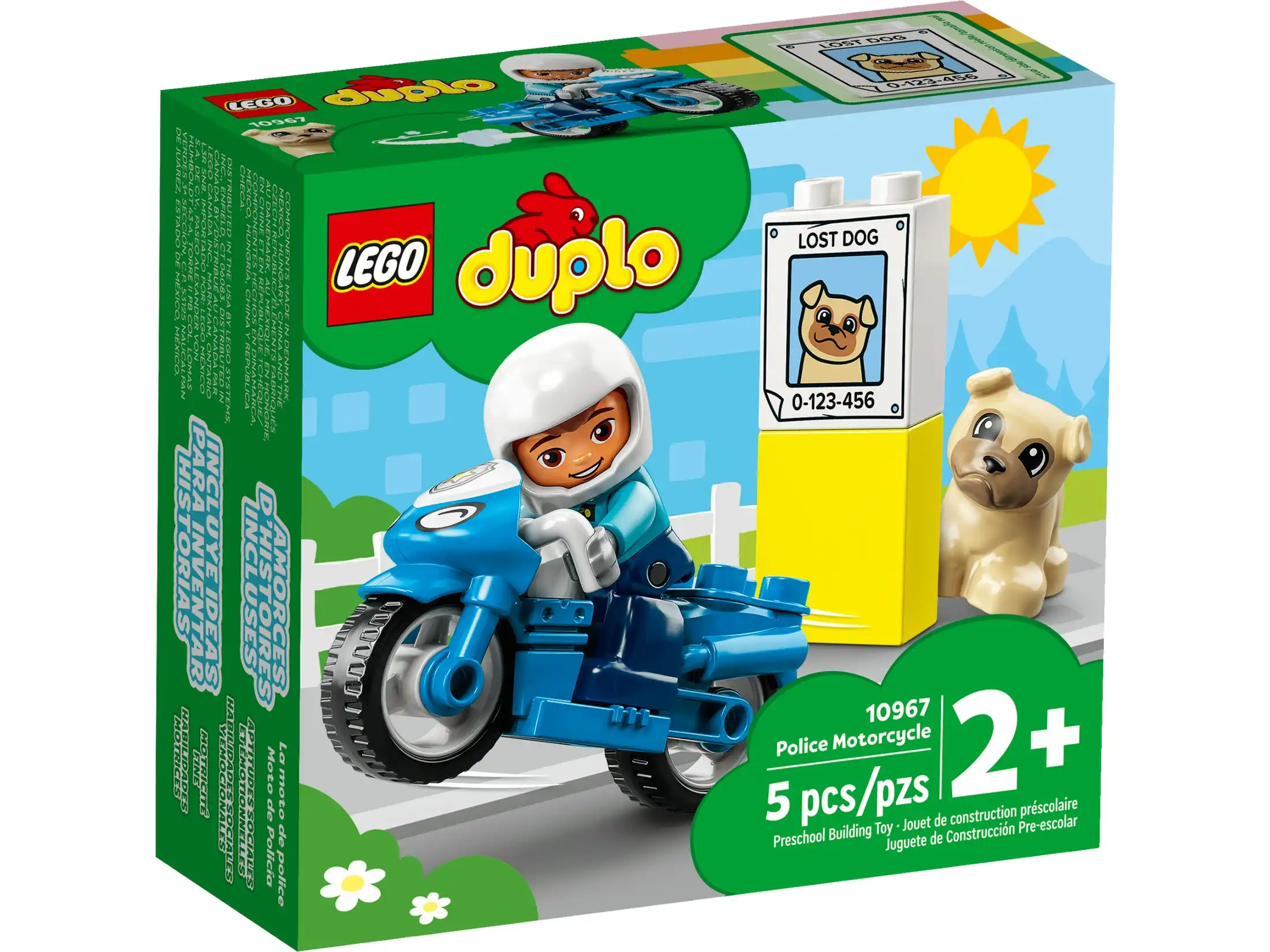 LEGO 10967 Police Motorcycle - DUPLO