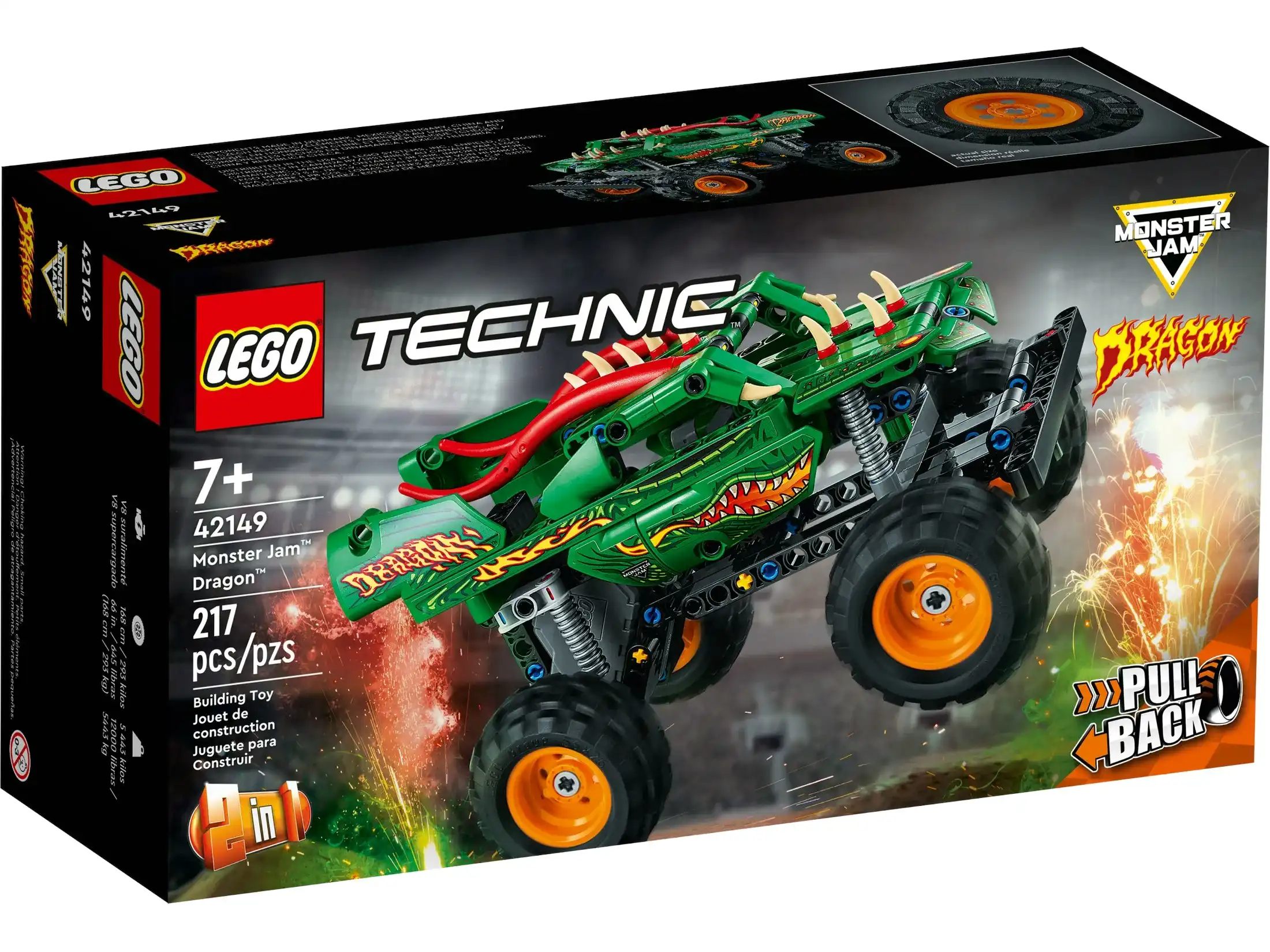 LEGO 42149 Monster Jam™ Dragon™ - Technic