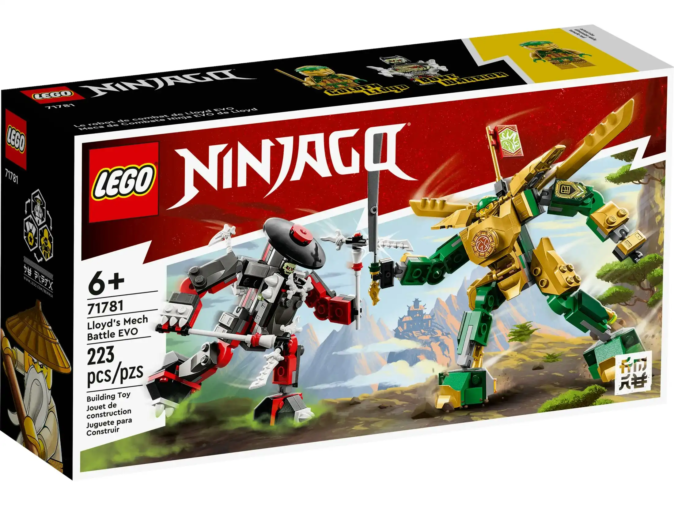 LEGO 71781 Lloyd's Mech Battle EVO - Ninjago
